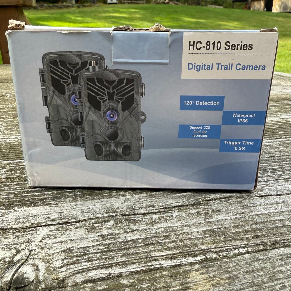 Digital Trail Camera HC-810 Series 32GB SD Card 0.3s Trigger Speed 120° PIR